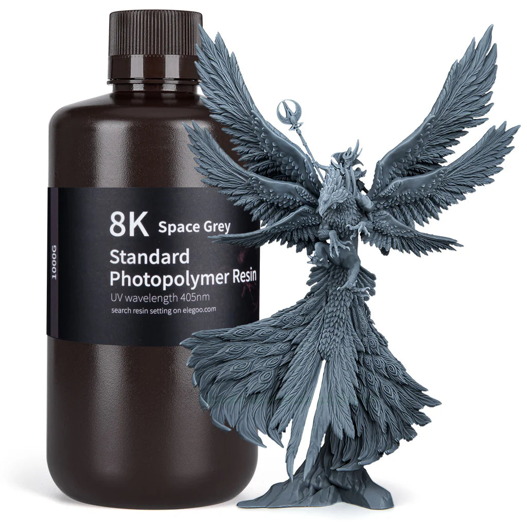 Elegoo 8K Standard Resin 1 kg Space Grey