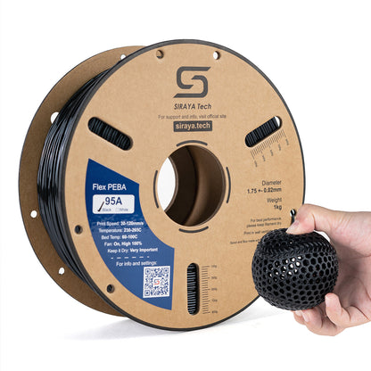 Siraya Tech Rebound PEBA 95A – fleksibelt filament 800 g