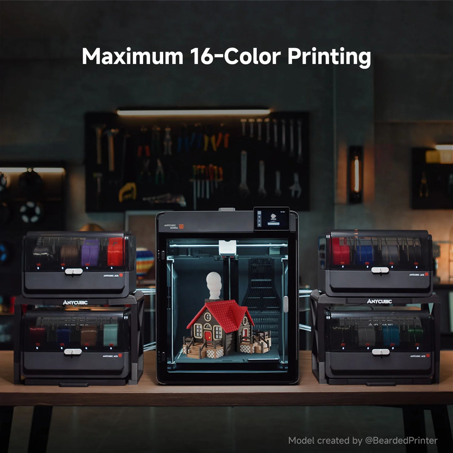 Anycubic Kobra S1 Max Combo – FDM 3D-printer