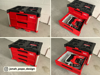 Milwaukee Packout - Opbevaringsindsats til M18 FUEL 18 GS stiftepistol
