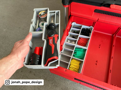 Milwaukee Packout - Opbevaringsindsats til M12 loddekolbe (Slimline)
