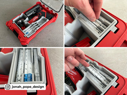 Milwaukee Packout - Opbevaringsindsats til M12 FUEL stiksav