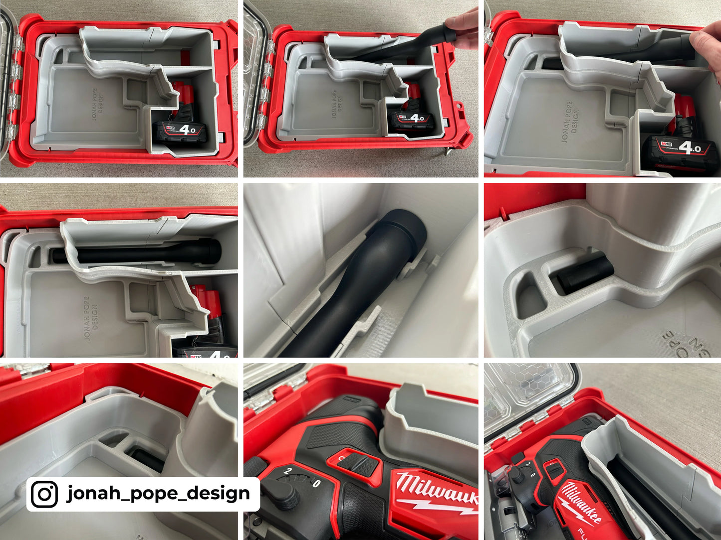 Milwaukee Packout - Opbevaringsindsats til M12 FUEL stiksav