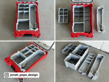 Milwaukee Packout - Opbevaringsindsats til M12 roterende multisliber