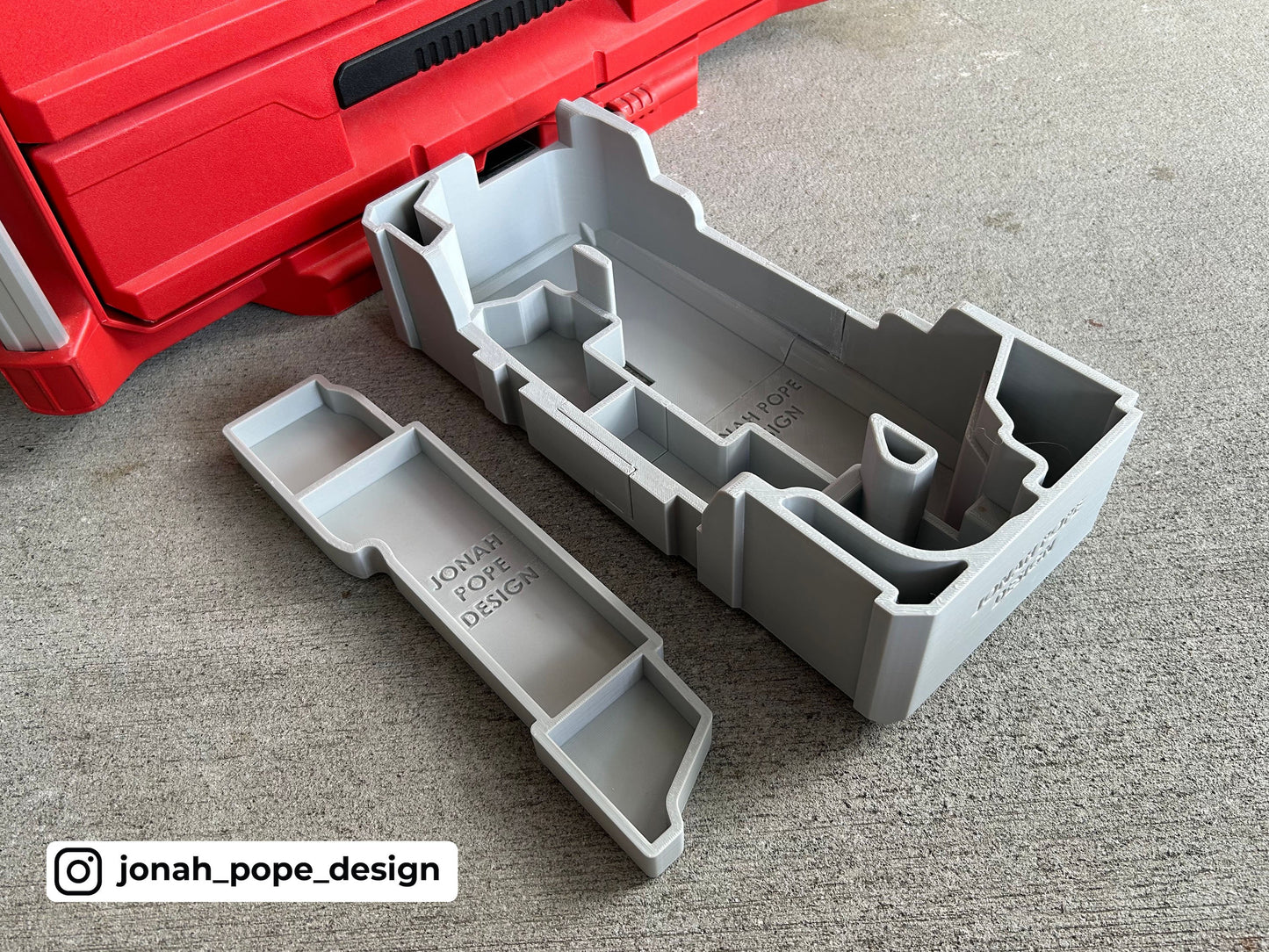Milwaukee Packout - Opbevaringsindsats til M12 vinkelbore/skruemaskine og vinkelslagskruemaskine (Slimline)