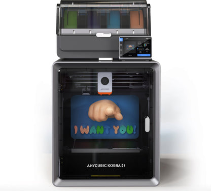 Anycubic Kobra S1 Combo – FDM 3D-printer med ACE Pro