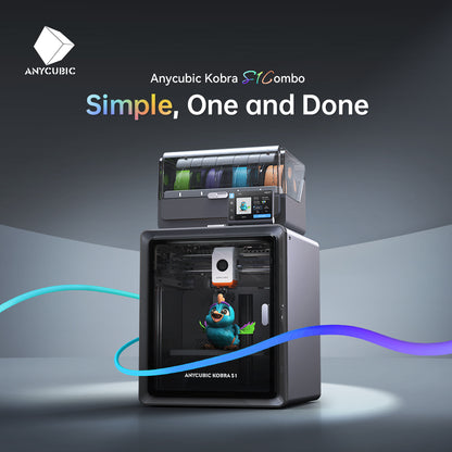 Anycubic Kobra S1 Combo – FDM 3D-printer med ACE Pro