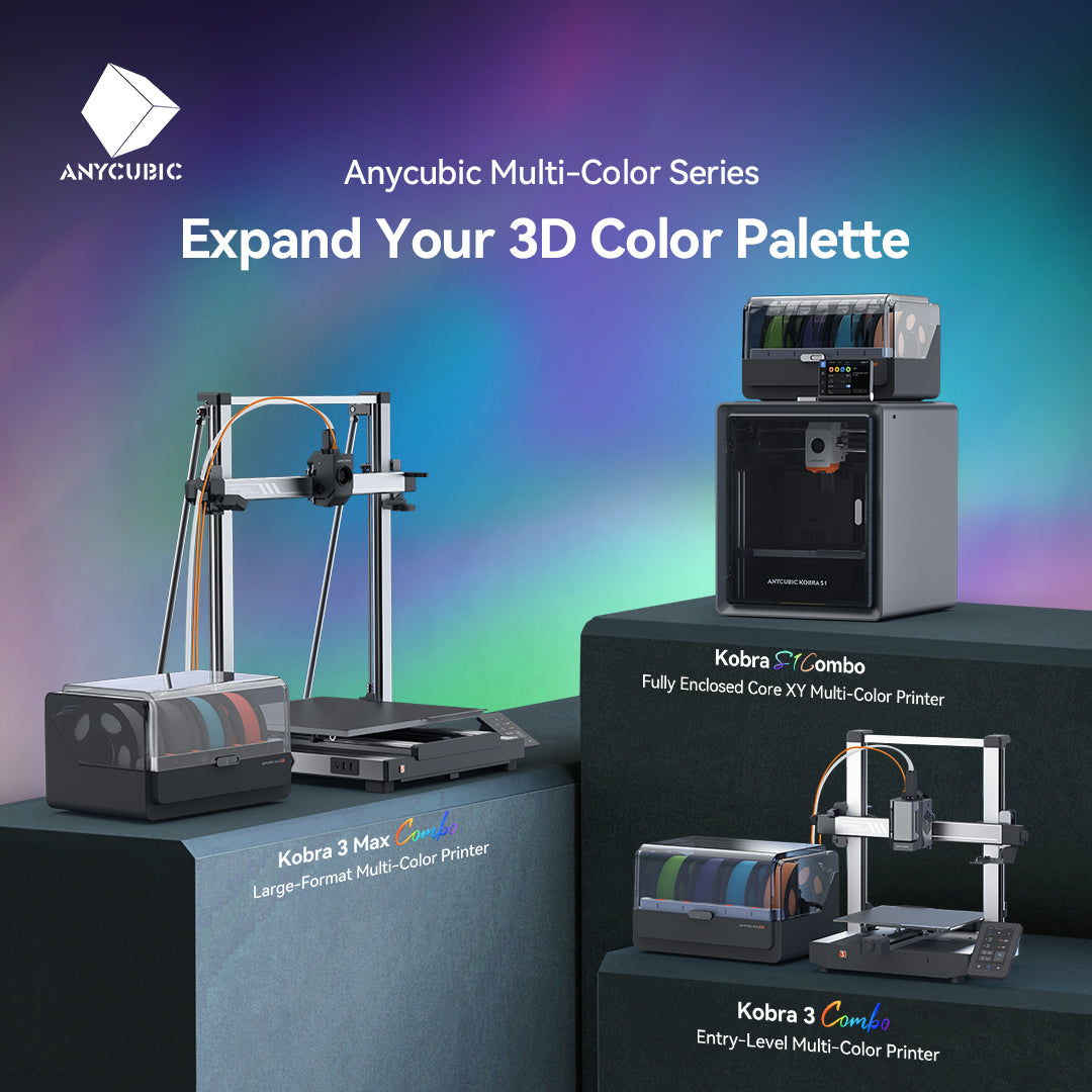 Anycubic Kobra S1 Combo – FDM 3D-printer med ACE Pro