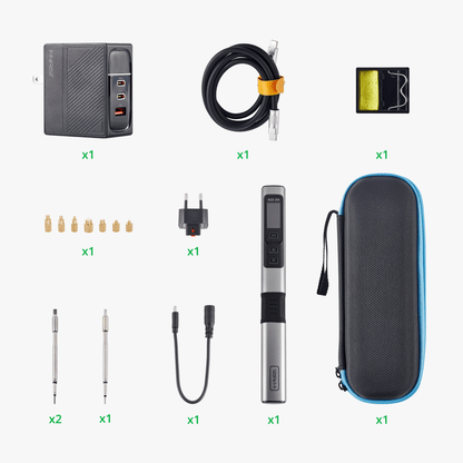 100W USB-C Smart Soldering Iron Kit