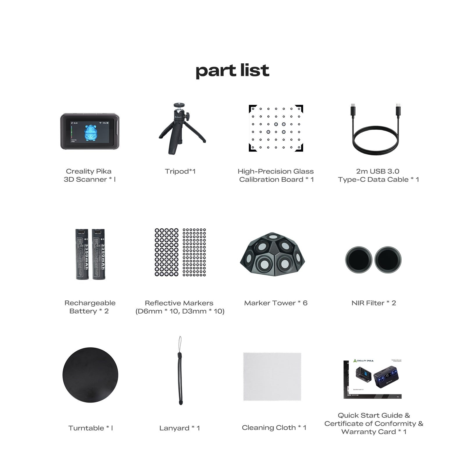 Creality Pika – bærbar AI 3D-scanner