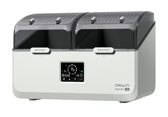 Creality SpacePi X4L – filamenttørrer til 4 spoler