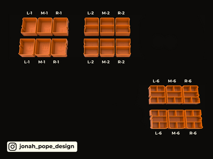 Milwaukee Packout - Opbevaringsindsats til Milwaukee skuffeboks (Slimline)