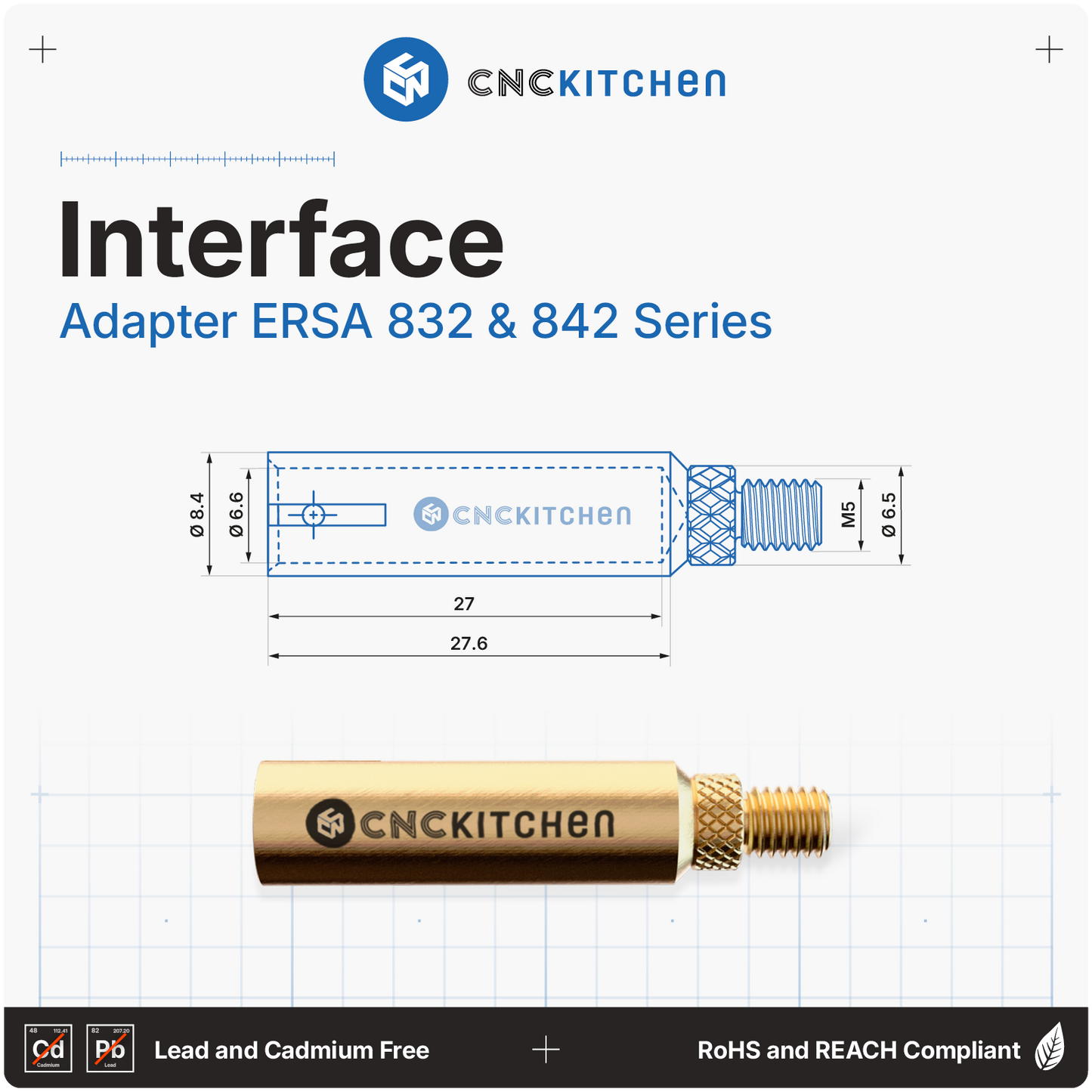 Ersa 832/842-interface på adapter til Installation Tips