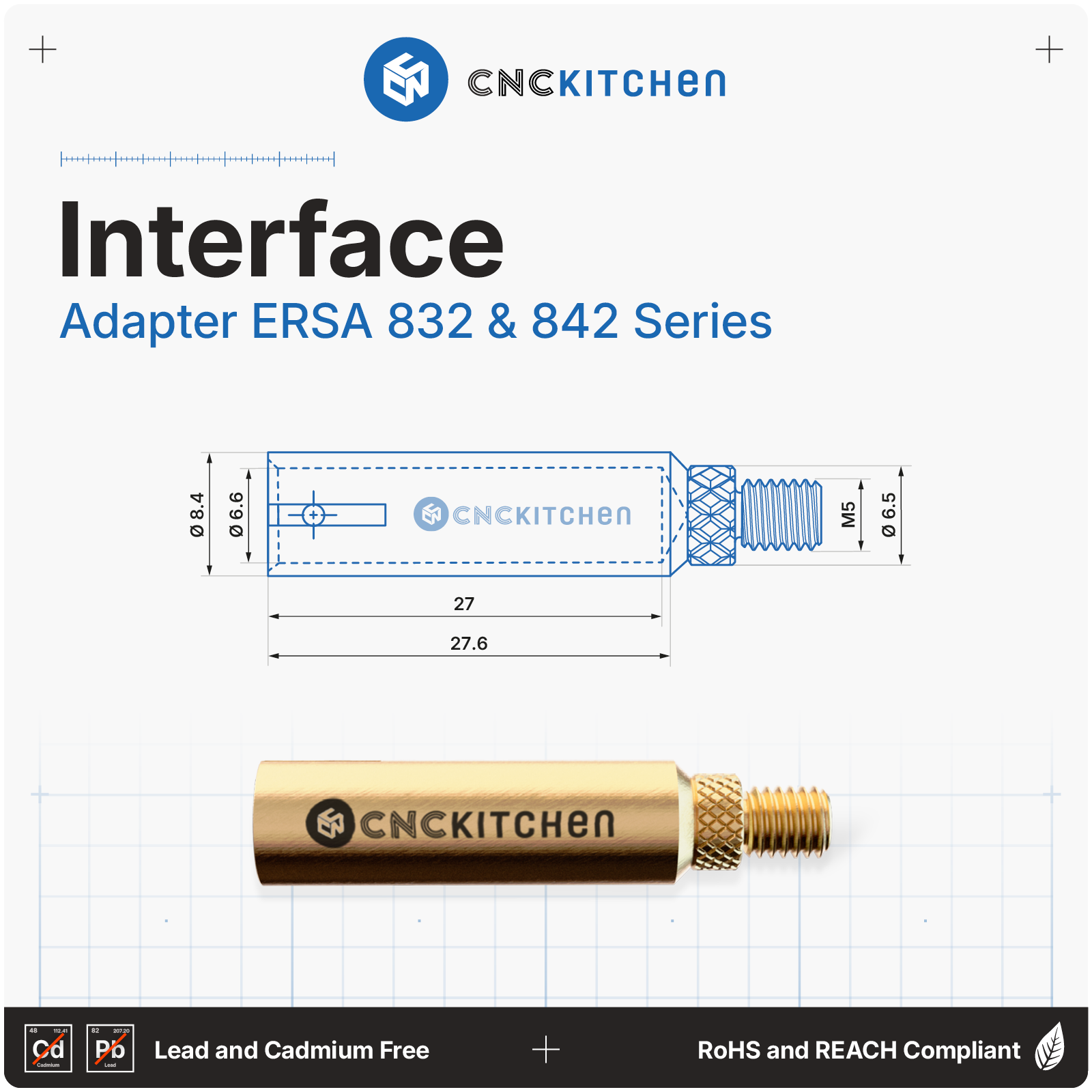Ersa 832/842-interface på adapter til Installation Tips