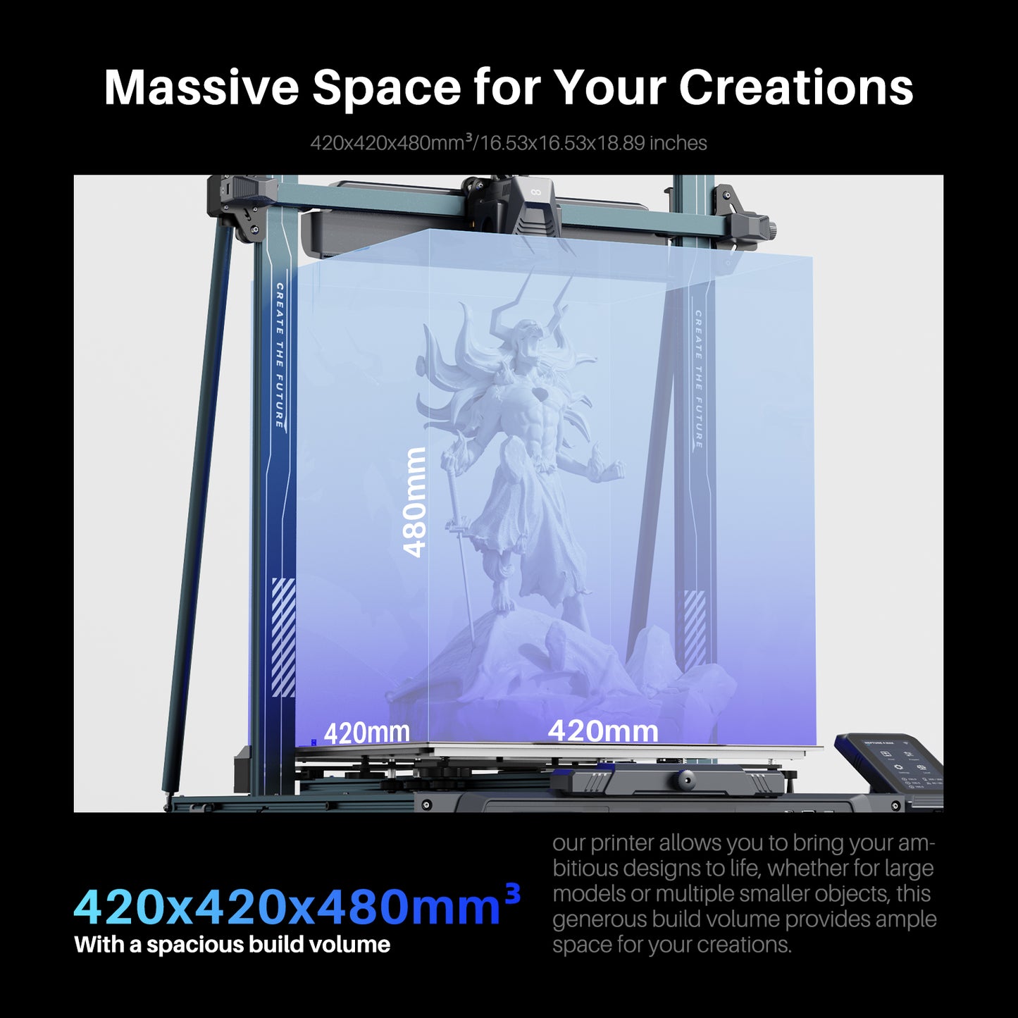 Elegoo Neptune 4 Max – FDM 3D-printer