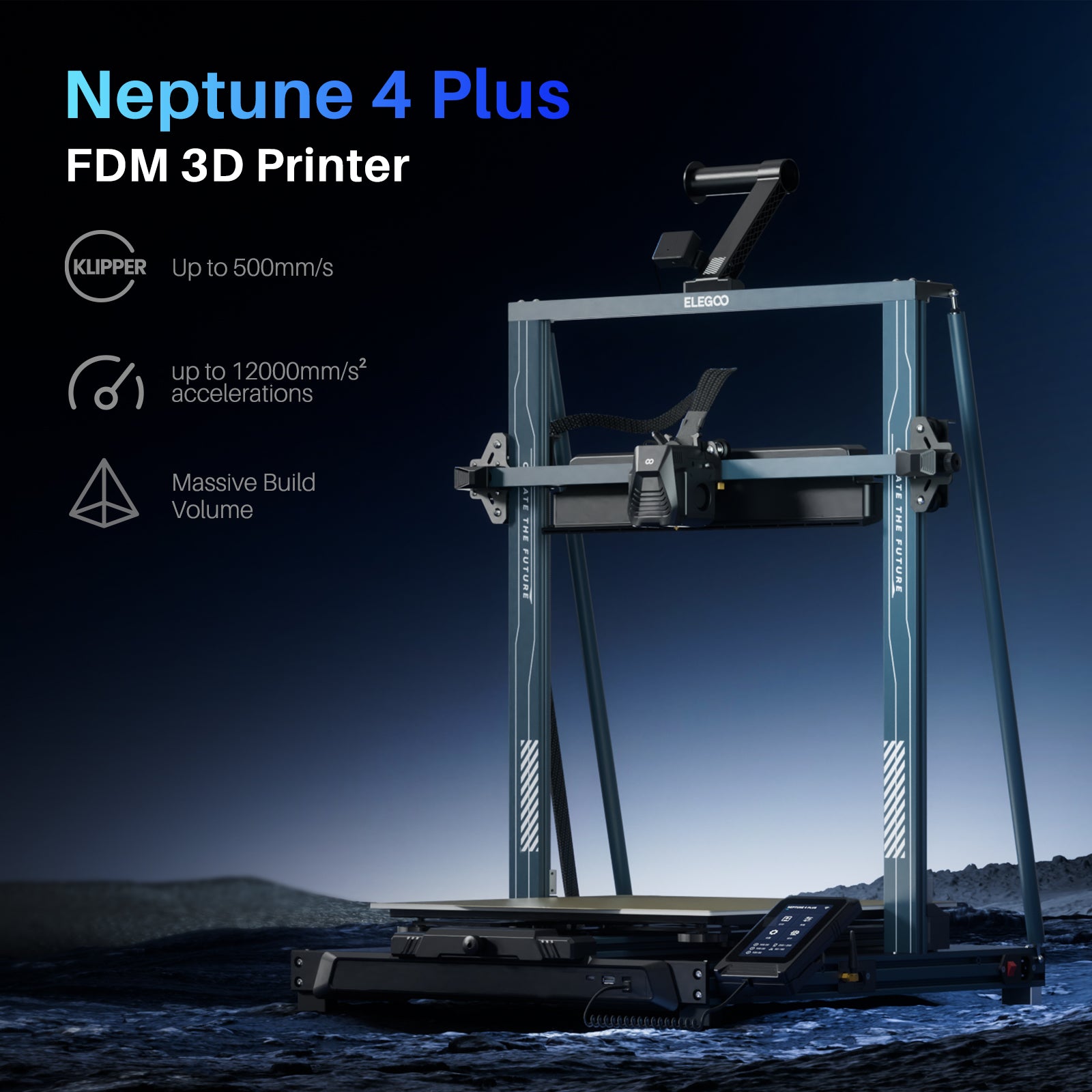 Elegoo Neptune 4 Plus – FDM 3D-printer