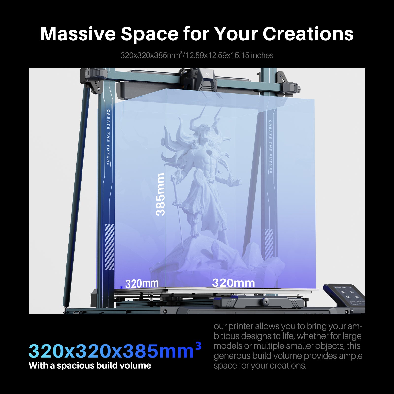 Elegoo Neptune 4 Plus – FDM 3D-printer