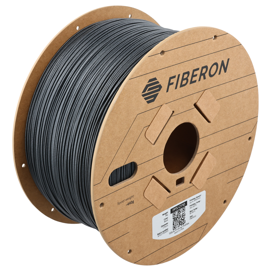Polymaker | Fiberon | PPS-CF10 Black | 1.75mm | 3 kg