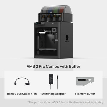 Bambu Lab - P1S AMS 2 Pro Combo 3D Printer (Buffer)