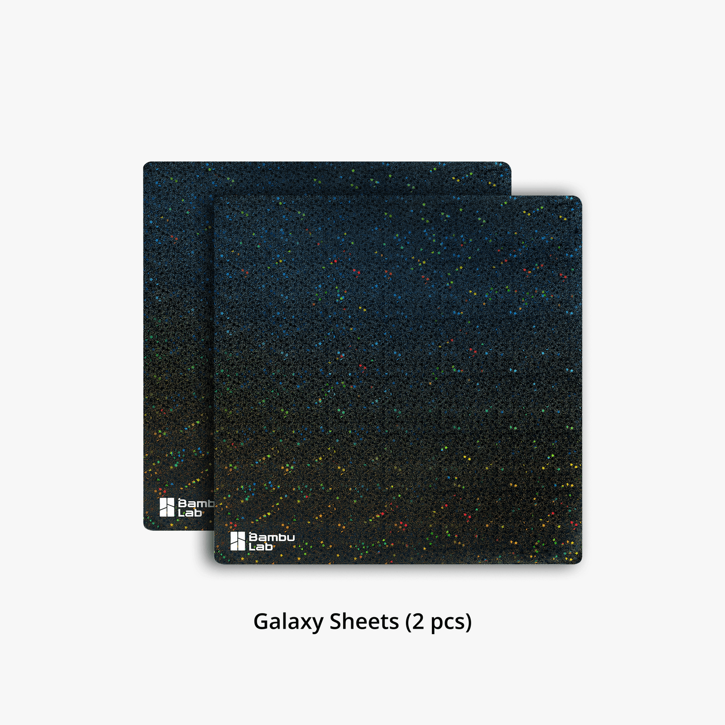 Bambu 3D Effect Plate Surface Sheet - Galaxy