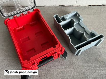 Milwaukee Packout - Opbevaringsindsats til M12 lynsliber