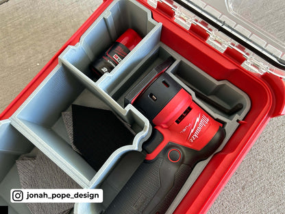 Milwaukee Packout - Opbevaringsindsats til M12 detaljesliber