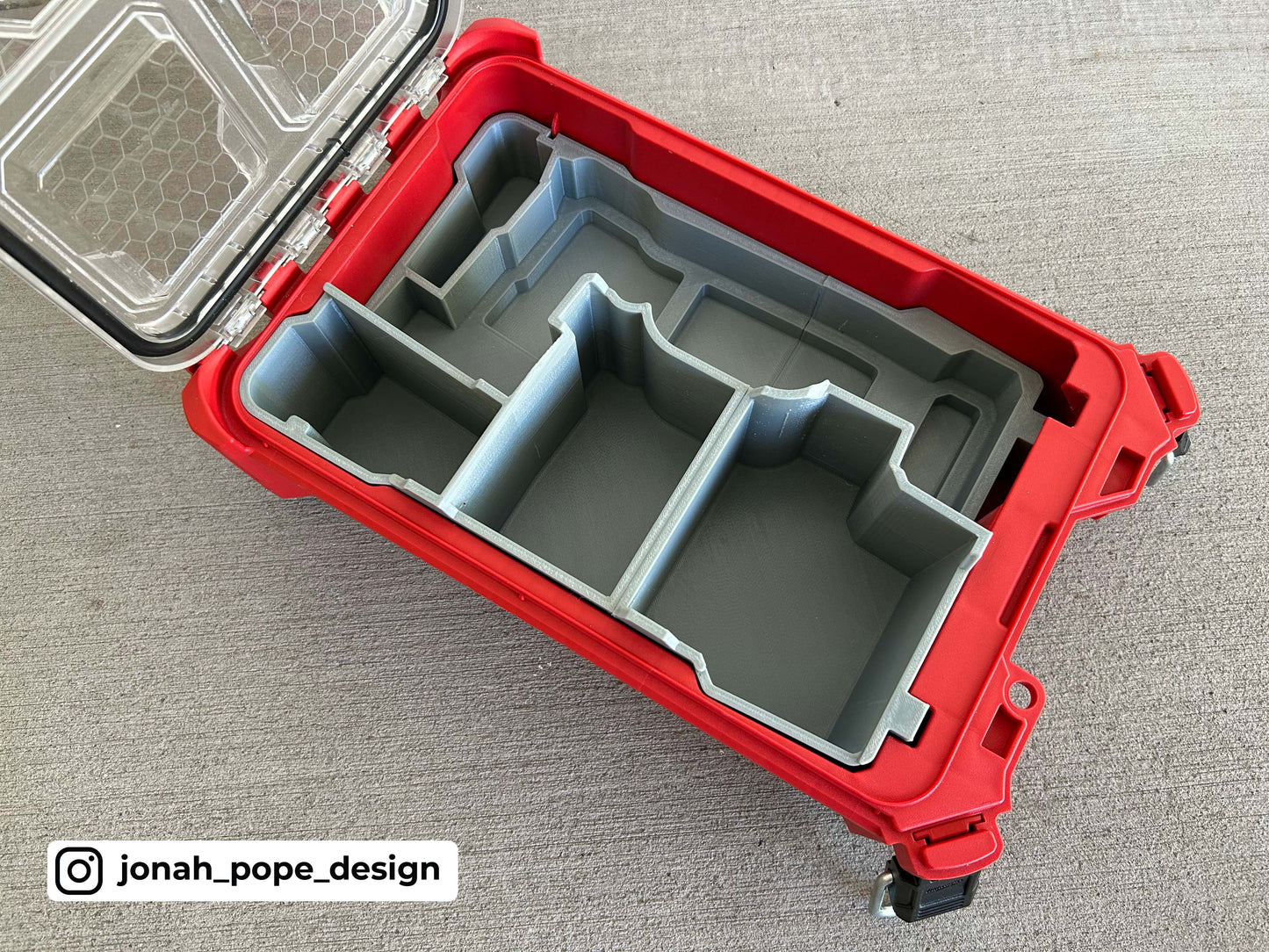 Milwaukee Packout - Opbevaringsindsats til M12 detaljesliber