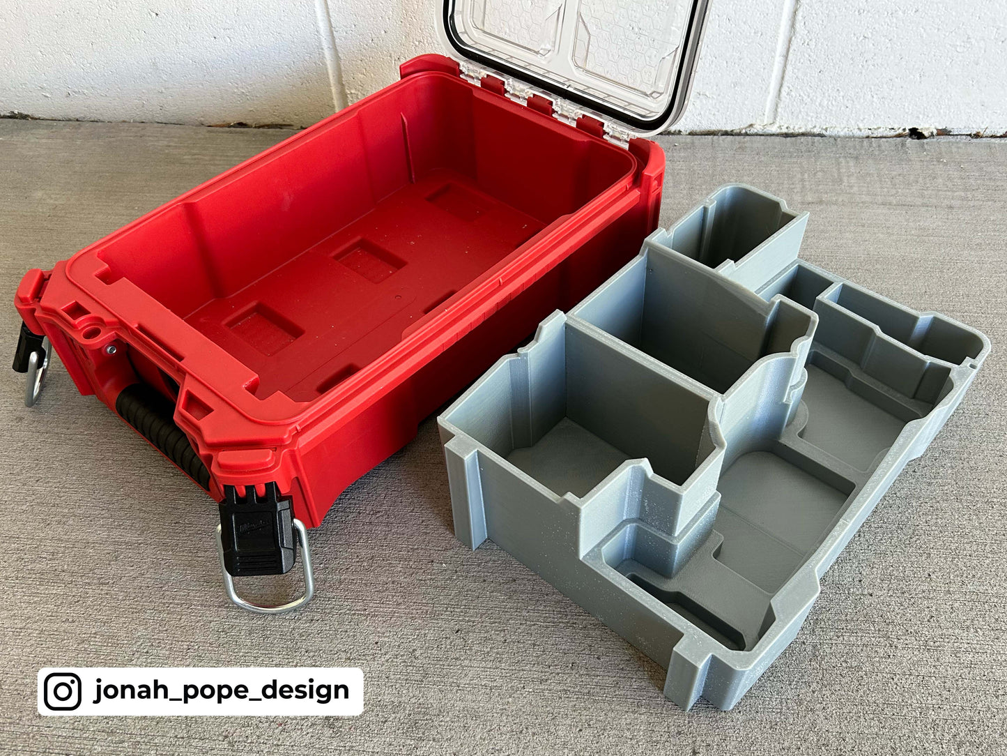 Milwaukee Packout - Opbevaringsindsats til M12 detaljesliber