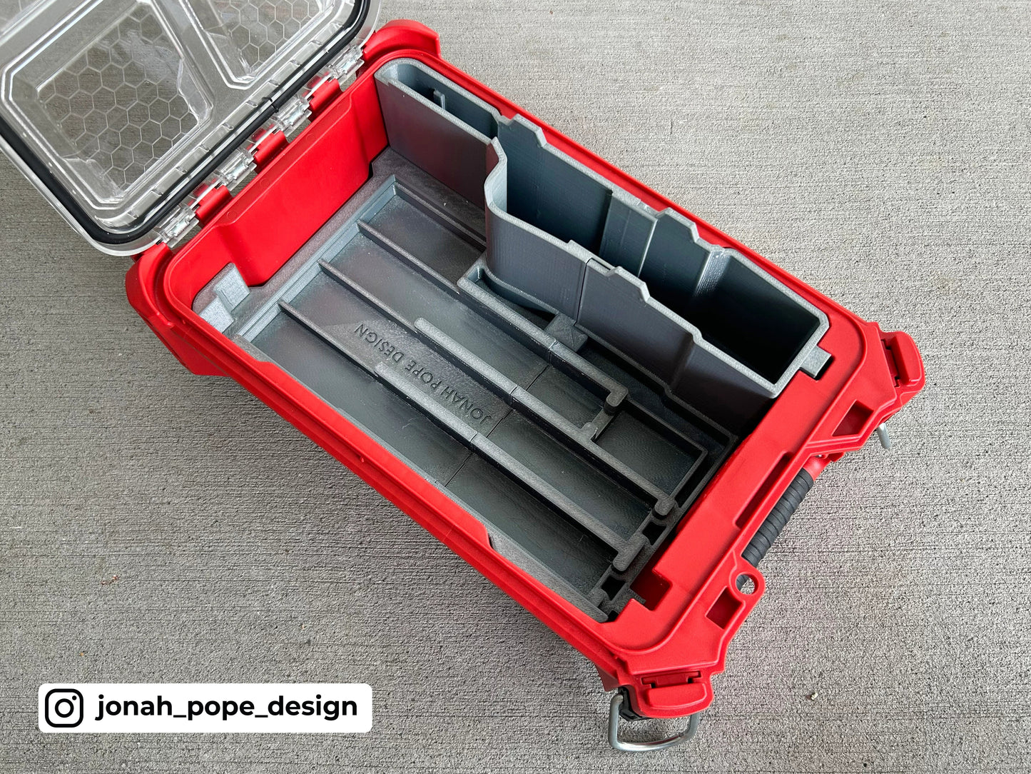 Milwaukee Packout - Opbevaringsindsats til M12 kabelklammepistol