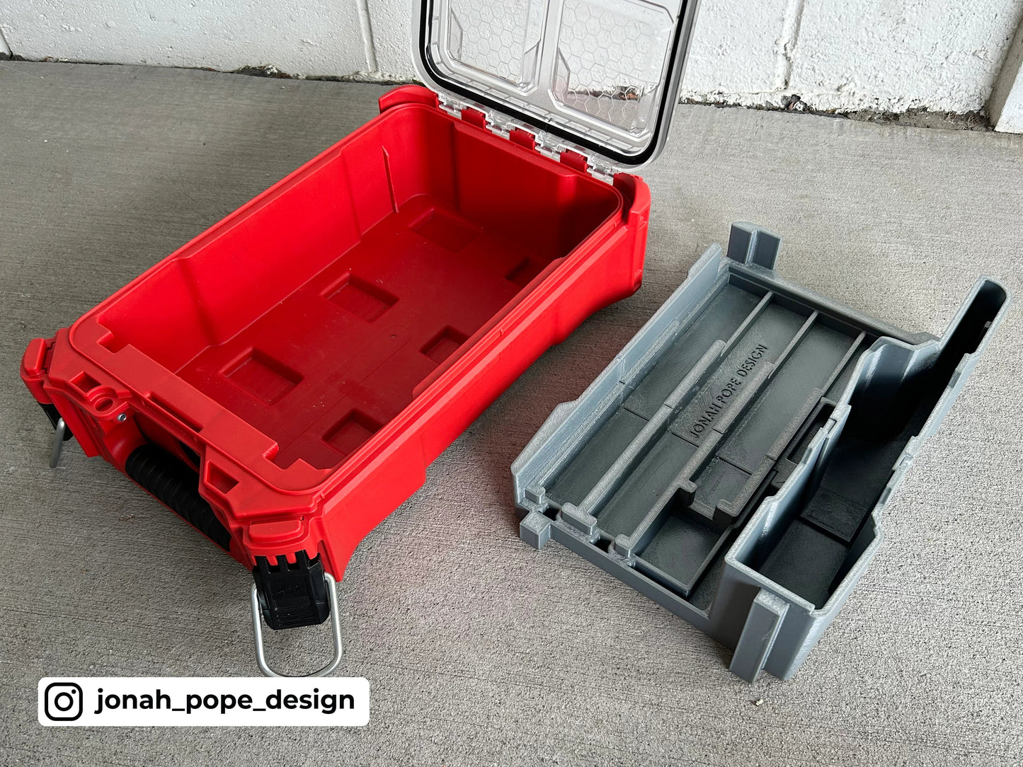 Milwaukee Packout - Opbevaringsindsats til M12 kabelklammepistol