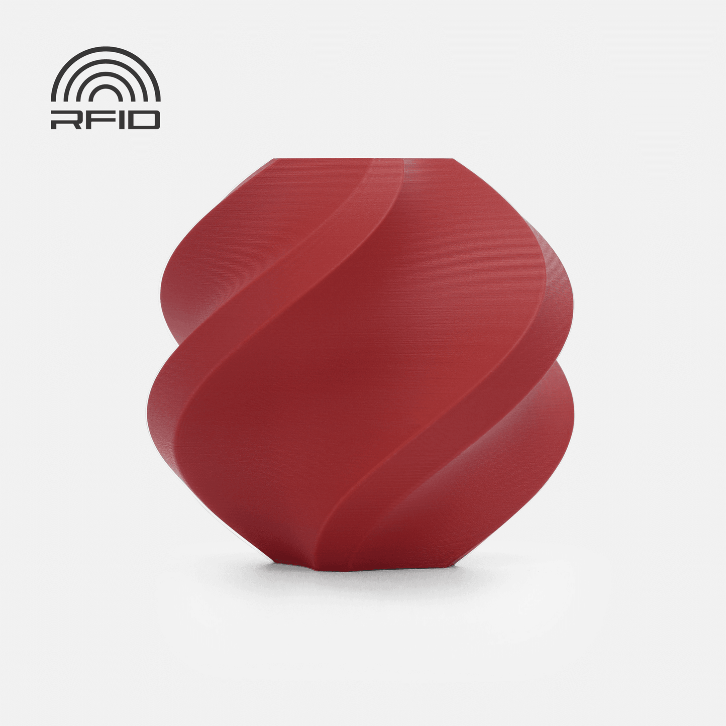 Bambu Lab PLA Matte Dark Red 1kg med spole