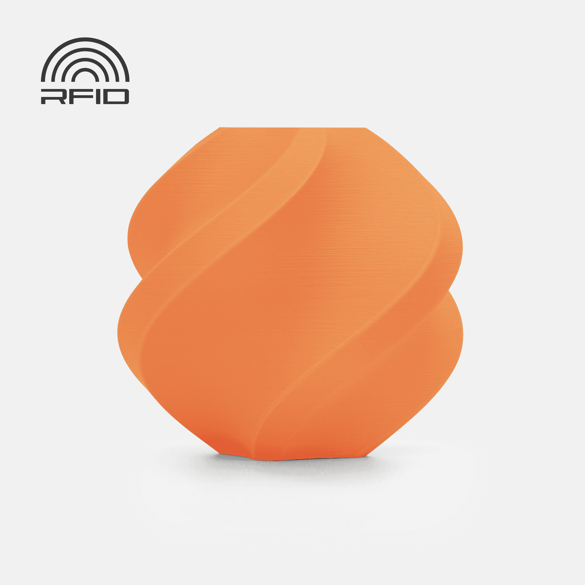 Bambu Lab PLA Matte Mandarin Orange 1kg med spole