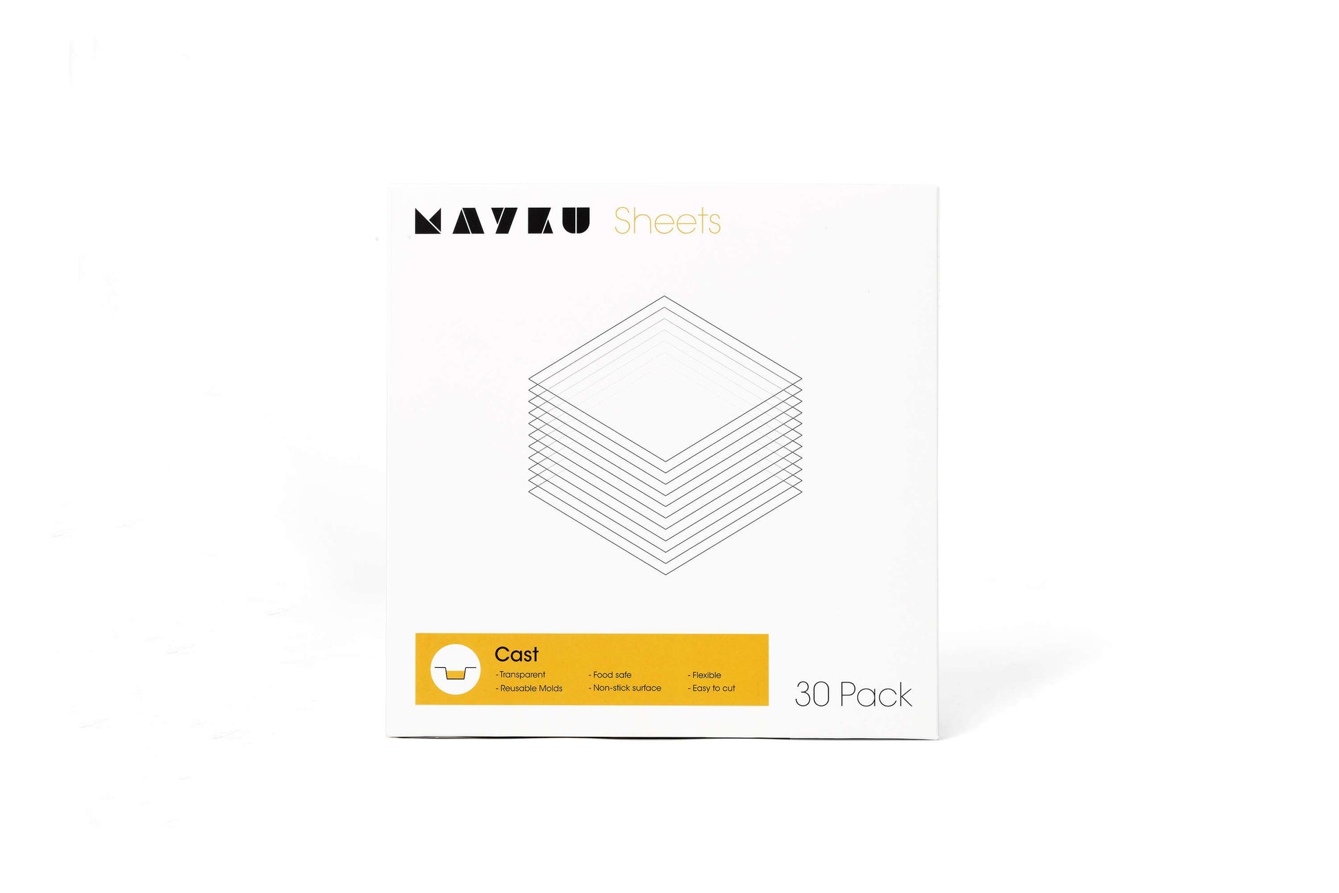 Mayku FormBox Cast Sheets 0,5 mm – 30 stk.