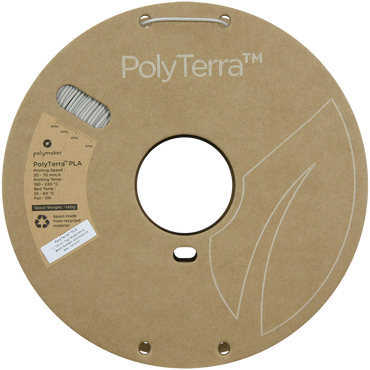 (UDGÅR) Polymaker | PolyTerra PLA | Muted White | 1.75mm | 1 kg