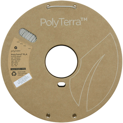 (UDGÅR) Polymaker | PolyTerra PLA | Muted White | 1.75mm | 1 kg