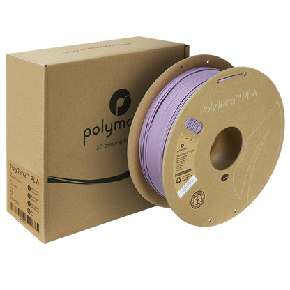 (UDGÅR) Polymaker | PolyTerra PLA | Muted Purple | 1.75mm | 1 kg