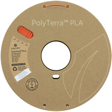 (UDGÅR) Polymaker | PolyTerra PLA | Muted Red | 1.75mm | 1 kg
