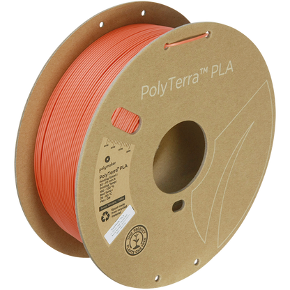 (UDGÅR) Polymaker | PolyTerra PLA | Muted Red | 1.75mm | 1 kg