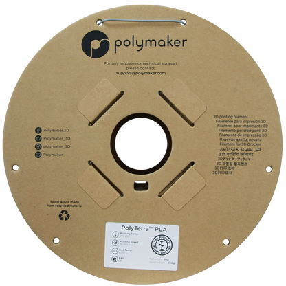 Polymaker | PolyTerra PLA | Fossil Grey | 1.75mm | 3 kg