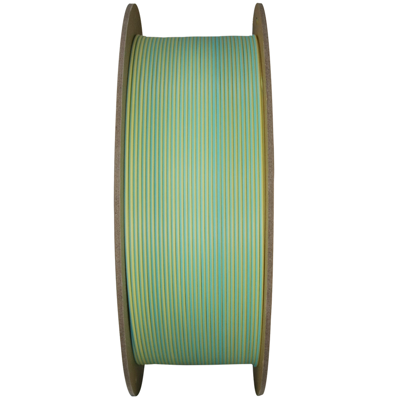 (UDGÅR) Polymaker | PolyTerra PLA Dual | Chameleon (Teal-Yellow) | 1.75mm | 1 kg