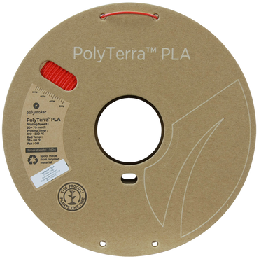 (UDGÅR) Polymaker | PolyTerra PLA Dual | Sunrise (Red-Yellow) | 1.75mm | 1 kg