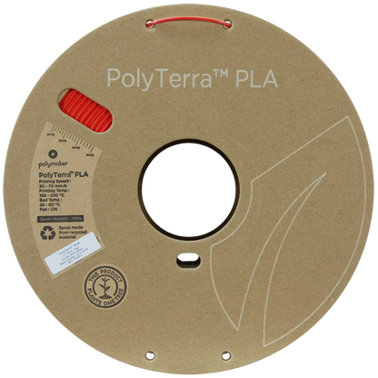 (UDGÅR) Polymaker | PolyTerra PLA Dual | Sunrise (Red-Yellow) | 1.75mm | 1 kg