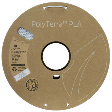 (UDGÅR) Polymaker | PolyTerra PLA Dual | Shadow Black (White-Black) | 1.75mm | 1 kg