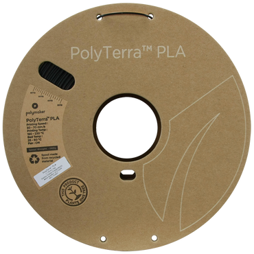 (UDGÅR) Polymaker | PolyTerra PLA Dual | Shadow Orange (Orange-Black) | 1.75mm | 1 kg
