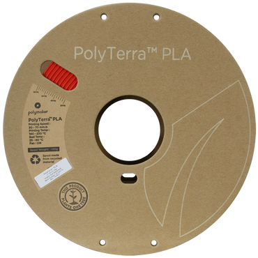 (UDGÅR) Polymaker | PolyTerra PLA Dual | Shadow Red (Red-Black) | 1.75mm | 1 kg