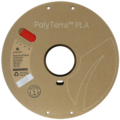 (UDGÅR) Polymaker | PolyTerra PLA Dual | Shadow Red (Red-Black) | 1.75mm | 1 kg