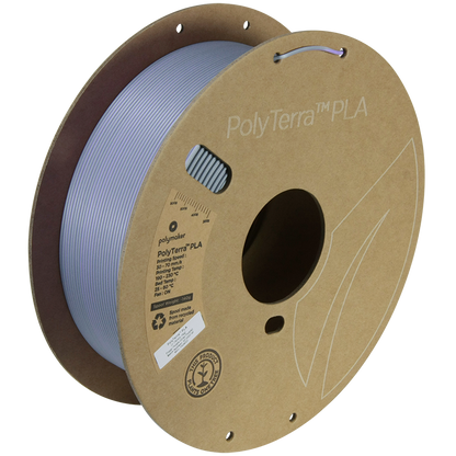 (UDGÅR) Polymaker | PolyTerra PLA Dual | Foggy Purple (Grey-Purple) | 1.75mm | 1 kg