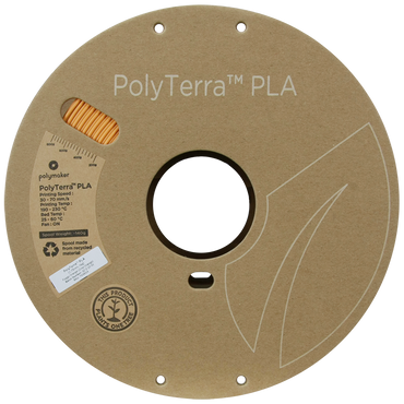 (UDGÅR) Polymaker | PolyTerra PLA Dual | Foggy Orange (Grey-Orange) | 1.75mm | 1 kg
