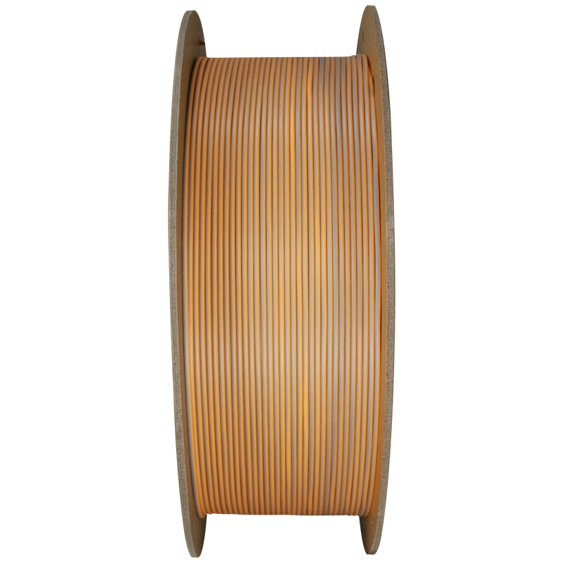 (UDGÅR) Polymaker | PolyTerra PLA Dual | Foggy Orange (Grey-Orange) | 1.75mm | 1 kg