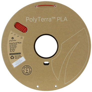 (UDGÅR) Polymaker | PolyTerra PLA Dual | Mixed Berries (Red-Dark Blue) | 1.75mm | 1 kg
